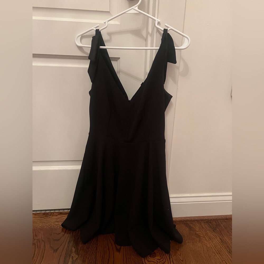 Lulu’s Black Mini Dress